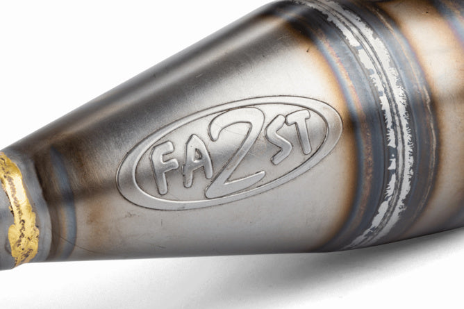 Avgassystem 2Fast 70cc Minarelli horisontell
