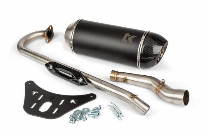 Avgassystem Turbo Kit Carbon H2 ATV 4-takt / Kymco Maxxer 250/300cc