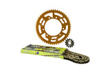 Chain Kit aluminium gold 13x53 - 420 Doppler Rieju MRT