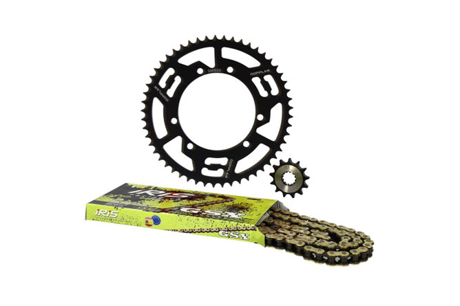 Chain Kit aluminium svart 13x53 - 428 Doppler Sherco 50cc