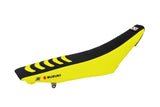 Seat Cover Blackbird Double Grip 3 yellow/black RM-Z 450 2008-2017