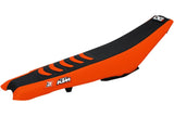 Seat Cover Blackbird Double Grip 3 orange/black SX / EXC 2016-2019