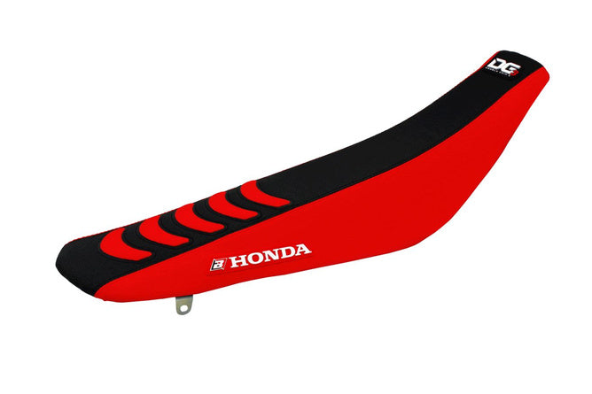 Sitzöverdrag Blackbird Double Grip 3 röd/svart CRF 250 / 450 2017-2021