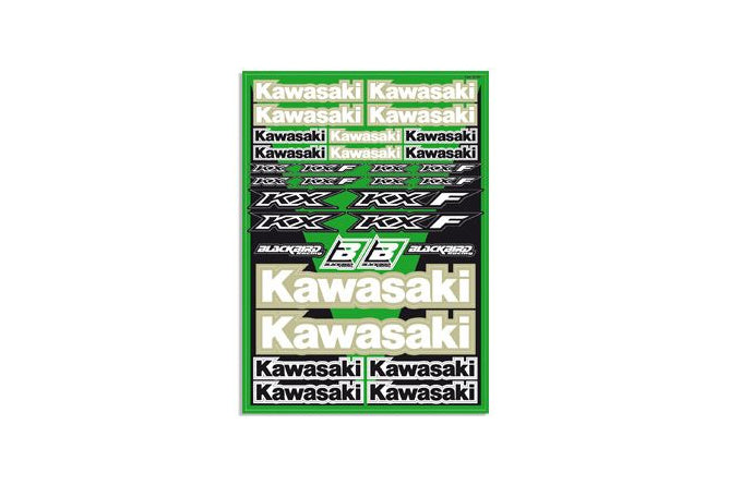 Stickerark Blackbird Kawasaki