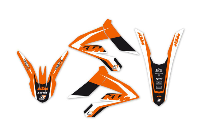 Graphic Kit Blackbird Dream 4 KTM Freeride