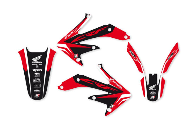 Grafik Kit med sadelskydd Blackbird CRF 450 2005-2008