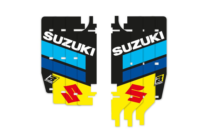 Radiator Louver Dekal Kit Blackbird Suzuki World 2020 RM-Z 250 2010-2018
