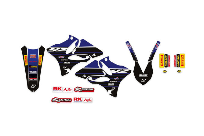 Grafikpaket Blackbird Replica team Yamaha Factory 2020 YZ 125 / 250 2002-2014