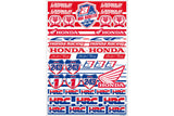 Sticker Sheet Blackbird Honda Gariboldi