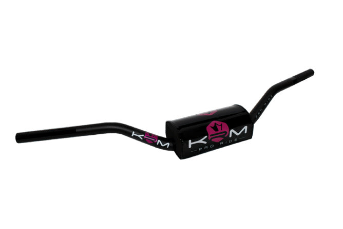 Handtag MX 28mm med pad KRM svart / rosa