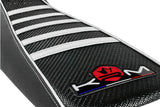 Seat Cover KRM white Derbi X-treme 2011 - 2017