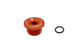 Oil Filler Screw KRM orange Derbi