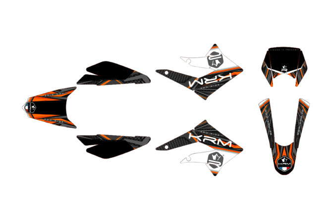 Grafik Kit KRM Orange Derbi X-treme 2011 - 2017