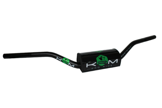 Handtag MX 28mm med pad KRM svart / grön