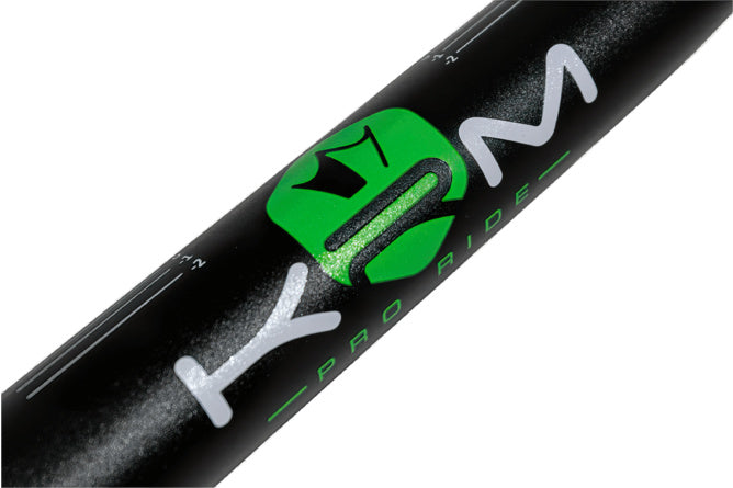 Handtag MX 28mm med pad KRM svart / grön