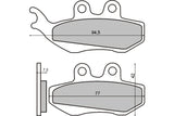 Brake Pads Piaggio (Grimeca)