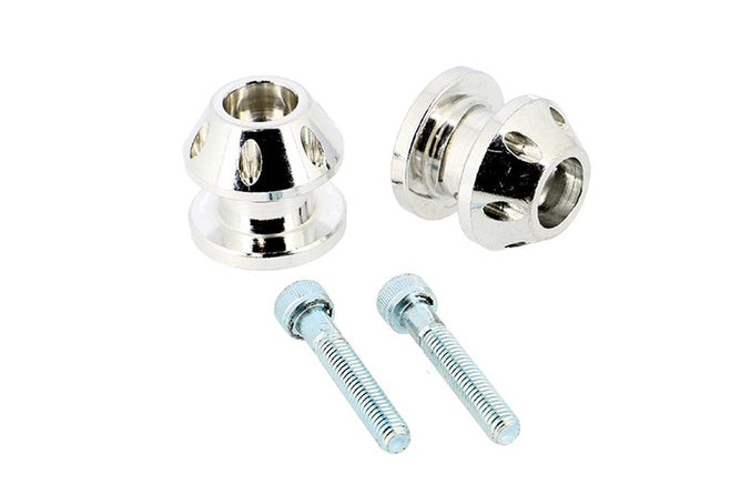 Spool Sliders (swingarm) x2 D.8 x 125 mm silver