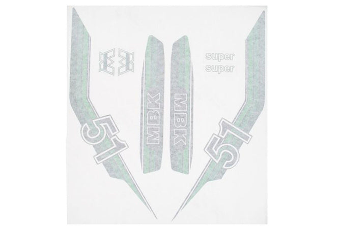 Grafikpaket grön MBK 51 (8 st.)