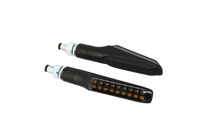 LED Blinkers med positionsljus bak Blackway Althir svart