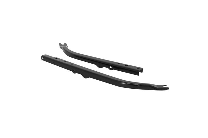 Gaffelarmar Solex 3800 svarta (set)