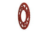 Rear Sprocket 53 teeth - 420 Doppler aluminium CNC red Fantic Caballero before 2015