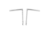 Handlebar twisted H. 340 mm Peugeot 103 chrome