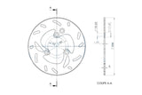 Brake Disc rear 200 mm NG Brake Disc Rieju MRT after 2015