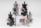 Carburetor type PWK MotoForce Racing chrome 21 - 34 mm