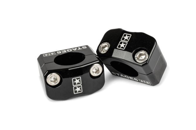 Handtagsfästen / Fästen Stage6 28,6mm Svart