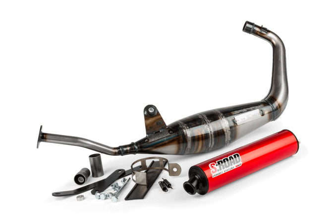 Avgassystem MVT S-Road Supermoto Minarelli AM6