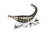 Exhaust Stage6 R/T 80 - 90cc CNC Red / Black Derbi