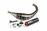 Exhaust Stage6 R/T 80 - 90cc CNC Orange / Black Derbi