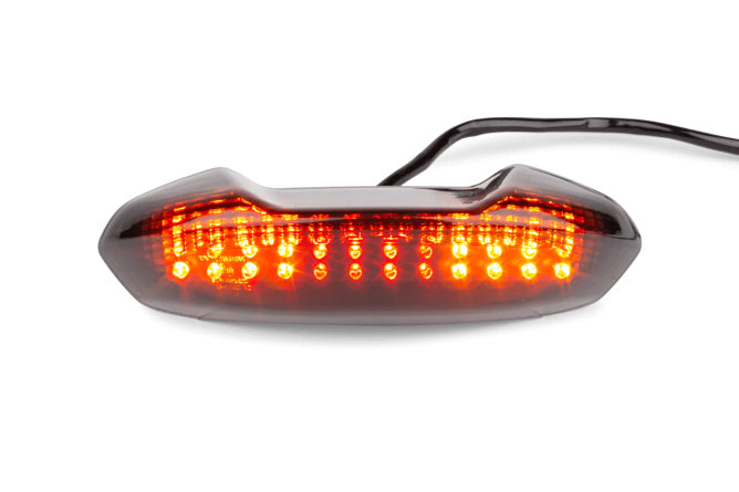 Bakljus LED med blinkers Piaggio NRG Power rökfärgat