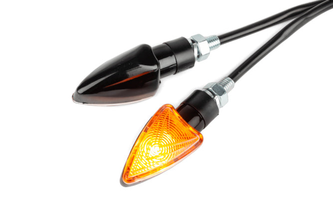 Blinkers Triangel kort svart / vit