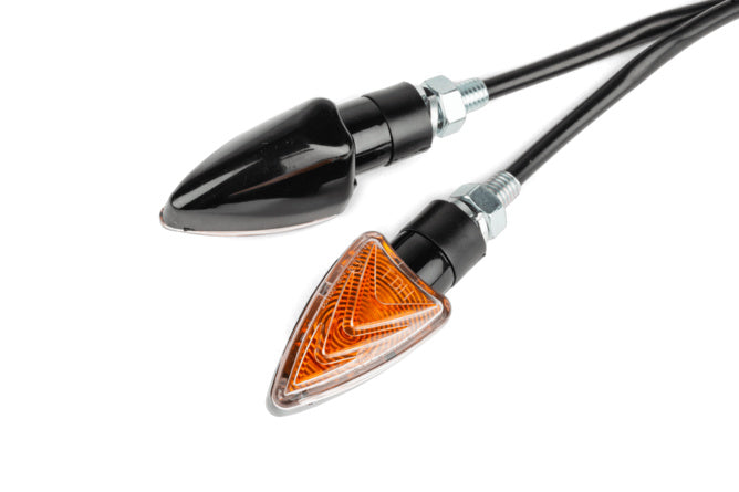 Blinkers Triangel kort svart / vit