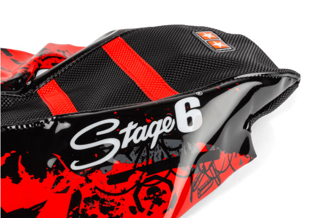 Sitskydd Rieju MRT Stage6 Full Coverage röd / svart