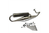 Exhaust Tecnigas Next-R chrome GY6 4-stroke