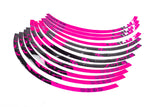 Rim Sticker Kit 10u0022 Stage6 pink / black