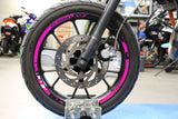 Rim Sticker Kit 10u0022 Stage6 pink / black