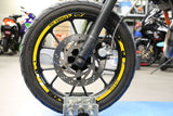 Rim Sticker Kit 12u0022 Stage6 yellow / black