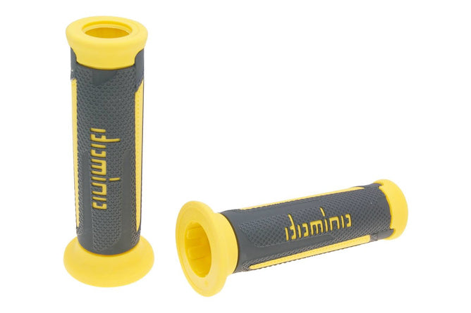 Grips Domino A350 On-Road kolgrå / gul (öppna ändar)