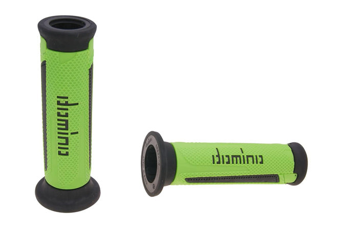 Grips Domino A350 On-Road grön / svart (öppna ändar)