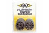 Washers drilled Bolt 25mm / 6mm Aluminium