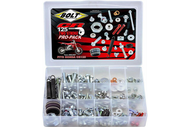 Hårdvarukit Bolt Pro-Pack Honda CR 125 efter 2000