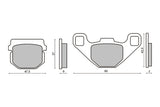 Brake Pads CPI / Hyosung / Keeway / Peugeot