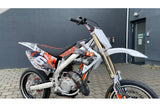 Fairing Kit 7 parts MX Style white Honda HM 50