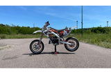Fairing Kit 7 parts MX Style white Honda HM 50