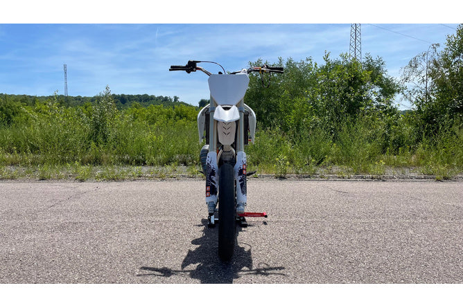Fairing Kit 7 delar MX Stil vit Honda HM 50