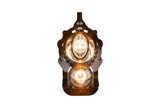 Headlight Mask (twin) black Peugeot Ludix