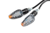 Indicators LED black / transparent